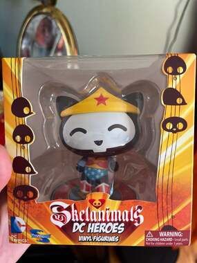 Skelanimals - DC Heroes- Wonder Woman, NIB BRAND NEW IN BOX